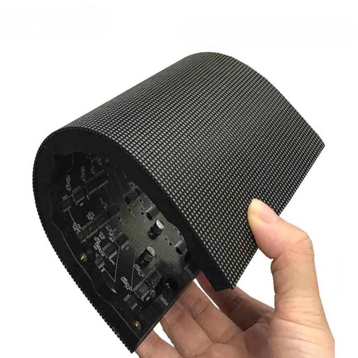 Flexible LED panel hardware example